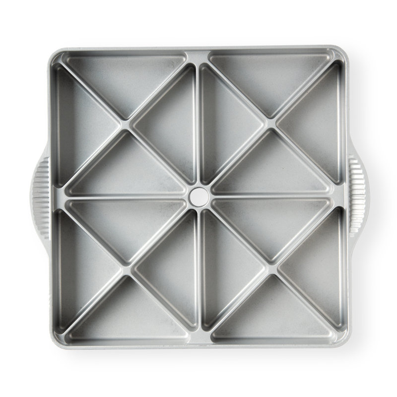 Nordic Ware 9.5" Square Non-Stick Aluminized Cakelet Pan