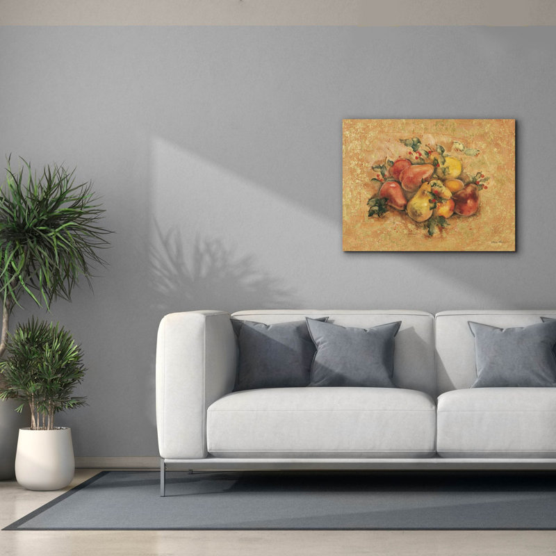 «Holiday Fruit» par Cheri Blum, art mural sur toile, H 26 po x l 34 po x P 1,5 po