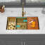 DEFFC-acfef Undermount Single Bowl Kitchen Sink