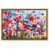 Toile avec cadre doré