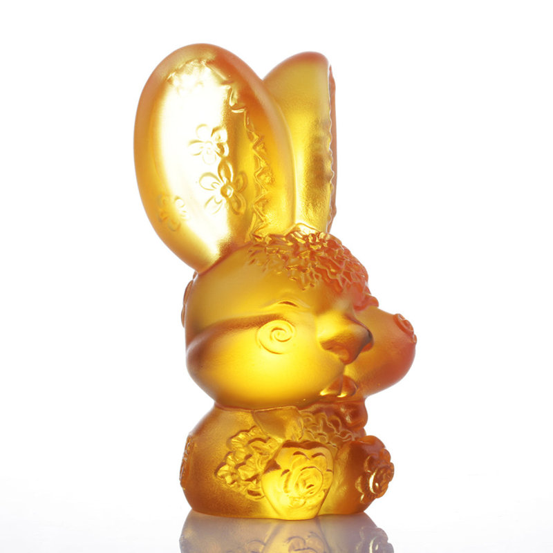 Crystal Art Rabbit, Amber