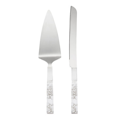 Silver Peony 2 Piece Hostess Set