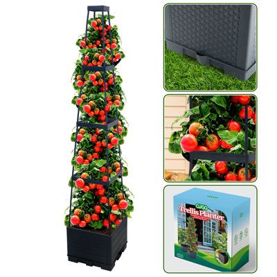 56.8" Self-Watering Tomato Planter Box