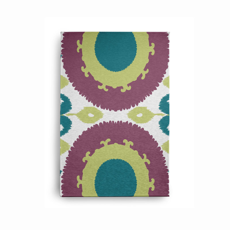 Tapis en chenille doux 136_Boho, Rectangle 3 pi x 5 pi