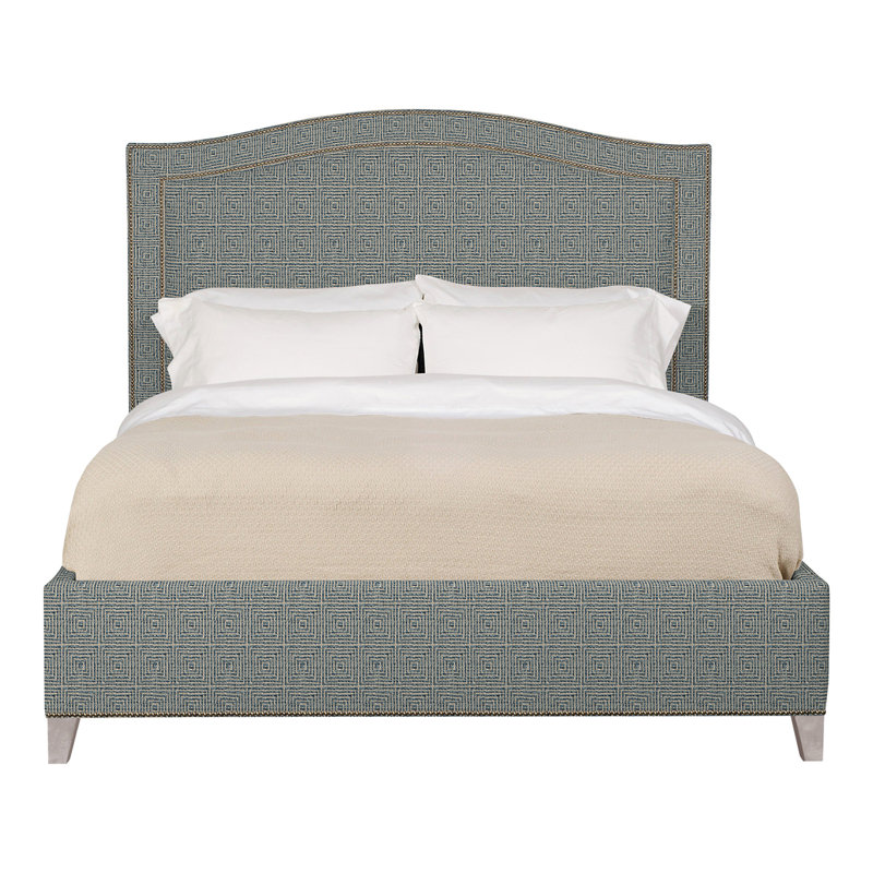 Caroline/Casey Solid Wood Bed, Bennett Carolina, Queen, Dove Gray