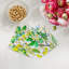 Serviettes de table en satin de coton Plumeria-122609877