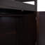 Lit mezzanine avec bureau et garde-robe. Bois massif. Tiroirs pour plus de rangement. Look moderne. Bureau de L 78,3 po x l 56,7 po x H 65 po. Structure en bois massif et rangement pour garde-robe.-1333674445-1333674447