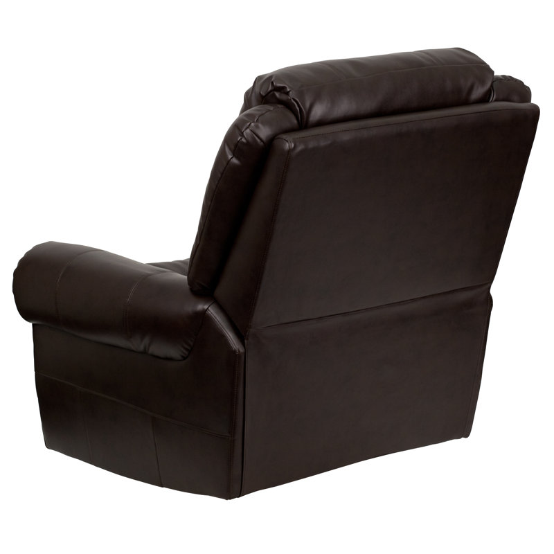 Faux Leather Recliner