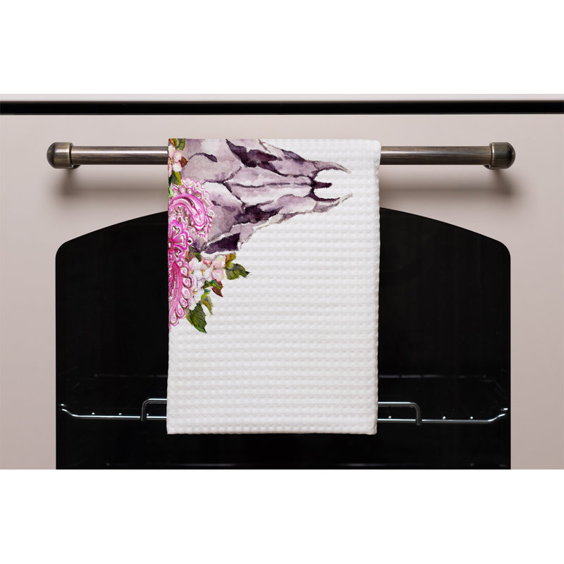 Cotton Floral Tea Towel Kitchen Towel