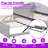 Twin Size Upholstered L-Shaped Daybed with Pop-Up Trundle, 80"L x 42"W x 33"H, Plywood Frame-1146579214