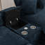  Canapé modulaire en chenille avec deux repose-pieds amovibles, deux ports USB, deux porte-gobelets et une grande boîte de rangement pour le salon -742762611