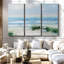 «Coastal Breezes», 3 pièces sur toile-98562692