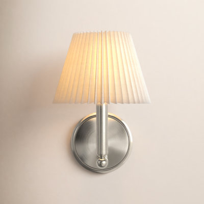 Single Light Dimmable Armed Sconce