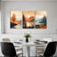 3 Piece Wrapped Canvas Wall Art