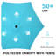 Parasol d'extérieur 7,5 'avec inclinaison et manivelle-2138892200