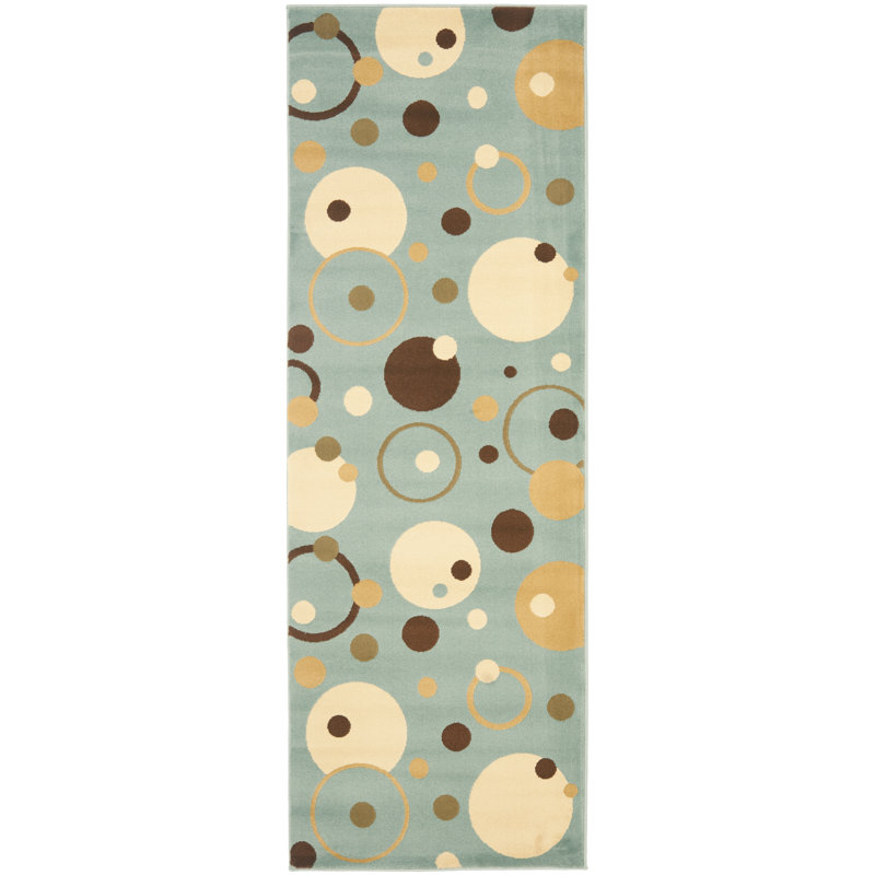 Charis Porcello Performance Geometric Rug, Runner 2'4" x 9'