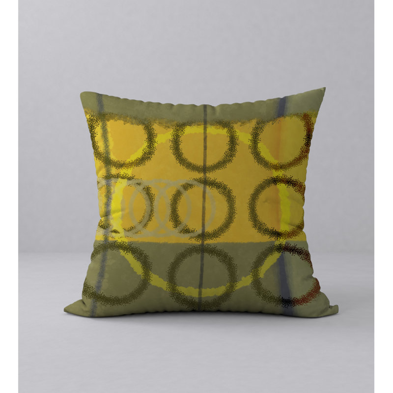 Geometric Reversible Throw Pillow, 18" x 18"