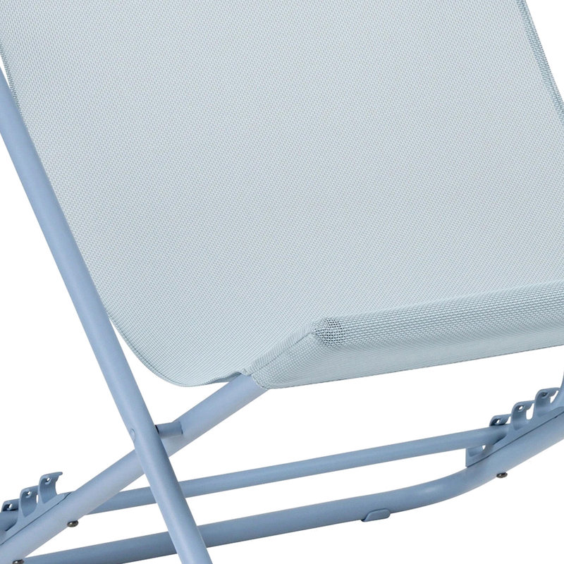 Chaise longue pliante, Ciel