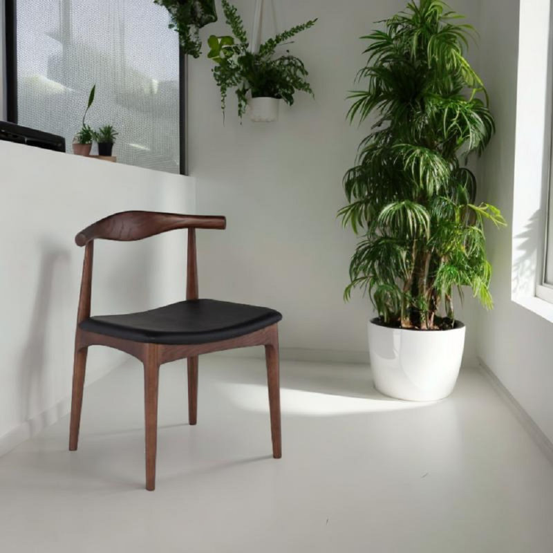 Chaise de salle à manger Wangren, Noyer