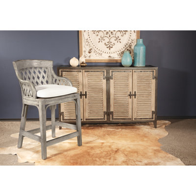 Jaramillo Upholstered Counter Stool