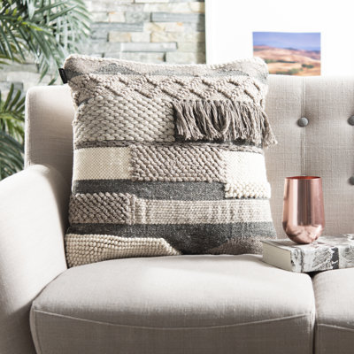  Wool Throw Pillow Cover & Insert