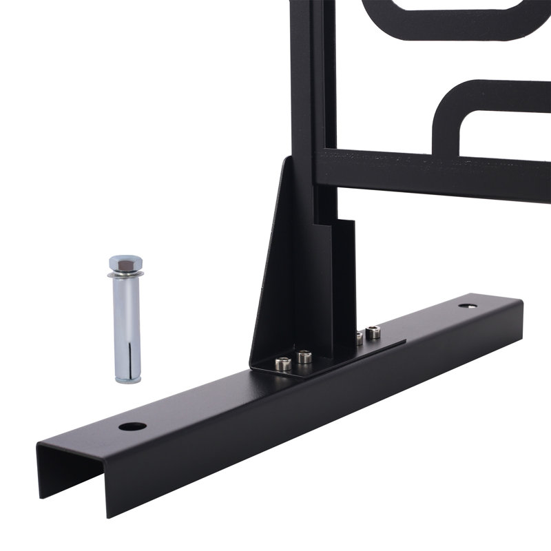 Écran d'intimité extérieur et intérieur H 76 po x l 48 po, Noir