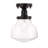 Steverson Glass Semi Flush Mount-898322063-898322064-898322069