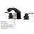 2-handle Bathroom Faucet with Drain Assembly-1791257049