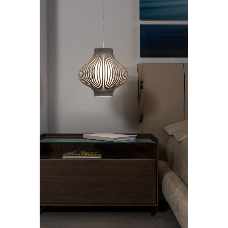 Blossom 1 - Light Pendant, Light Gray
