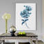 «Blue Botanique I», reproduction sur toile-29146438