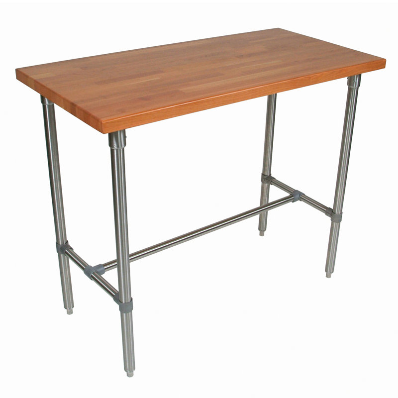 Cucina Dining Table, 40" H x 48" L x 30" W, Cherry