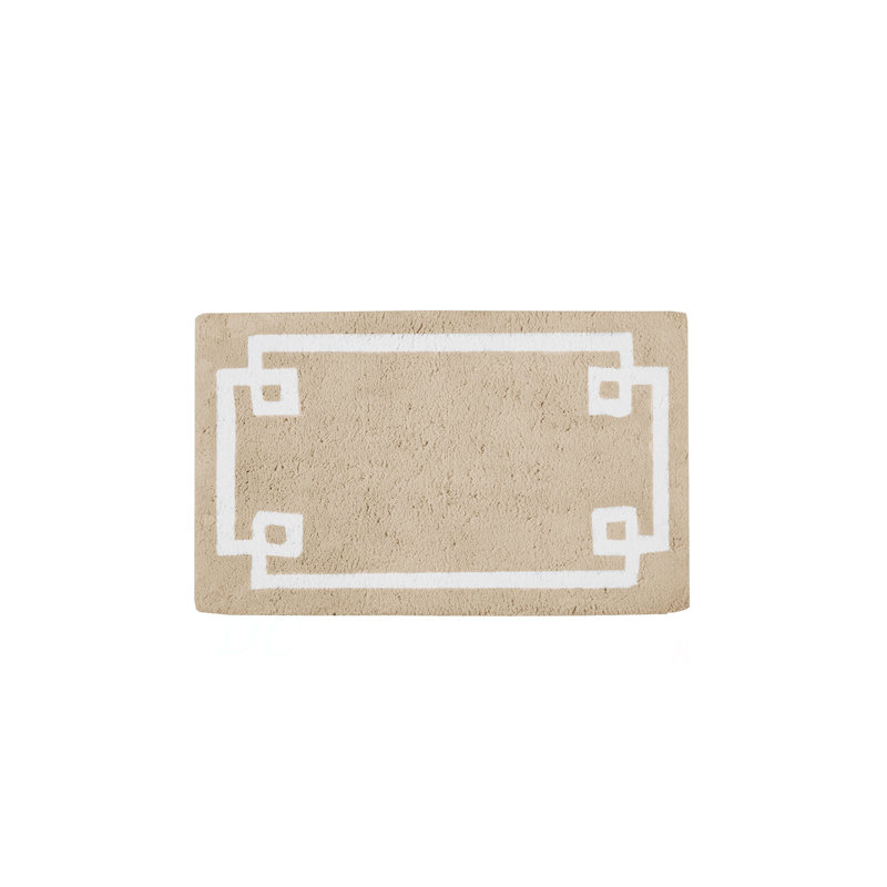 Cotton Tufted Bath Rug 20X30, Single- 30" L x 20" W, Taupe