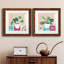 «Growing Happy I», ensemble de 2 peintures-663387093-663387092