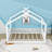 Wood House Floor Bed With Slats-376006403-376006404