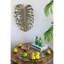 Décoration murale en feuille d'or exotique, 18,9 x 13,4 x 1,4 po, décoration artisanale en aluminium, fabriquée avec-100540600