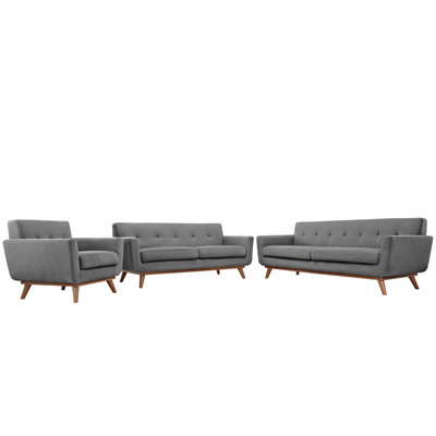 Modway Engage Sofa Loveseat and Armchair