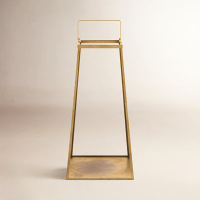 Metal Lantern Candle Holder