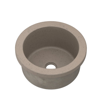 NativeStone 14" L x 14" W Dual Mount Bar Sink