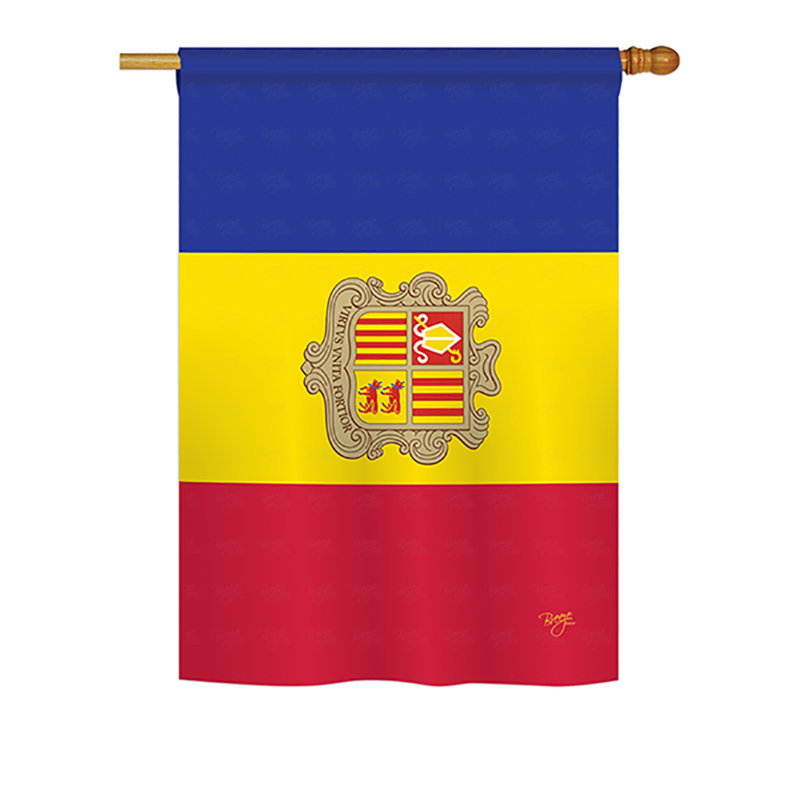 Double Sided Polyester, 18.5" H x 13" W
