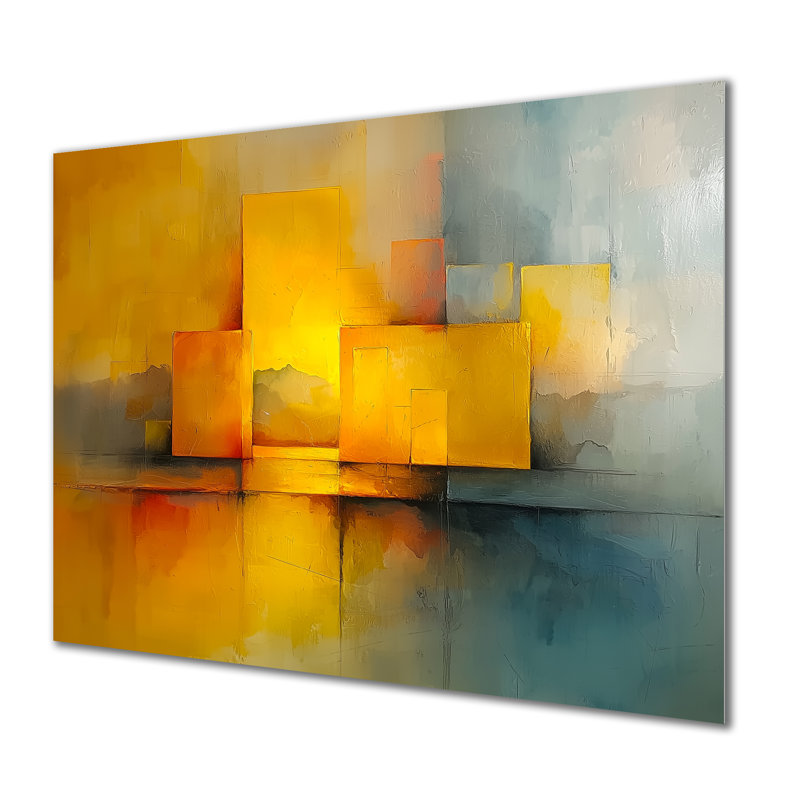 «Geometric Pulse Optical Art IV - Minimalisme», art mural moderne en métal, H 12 po x l 20 po