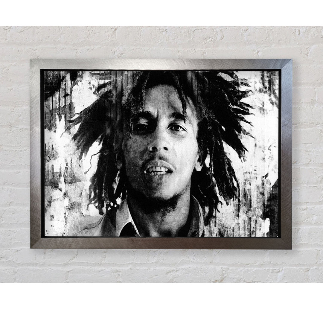 Bob Marley Redemption Song - Einzelne Bilderrahmen Kunstdrucke