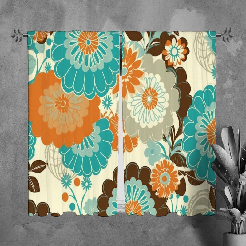 Saralyn Room Darkening Curtain Pair, 40" W x 82" L