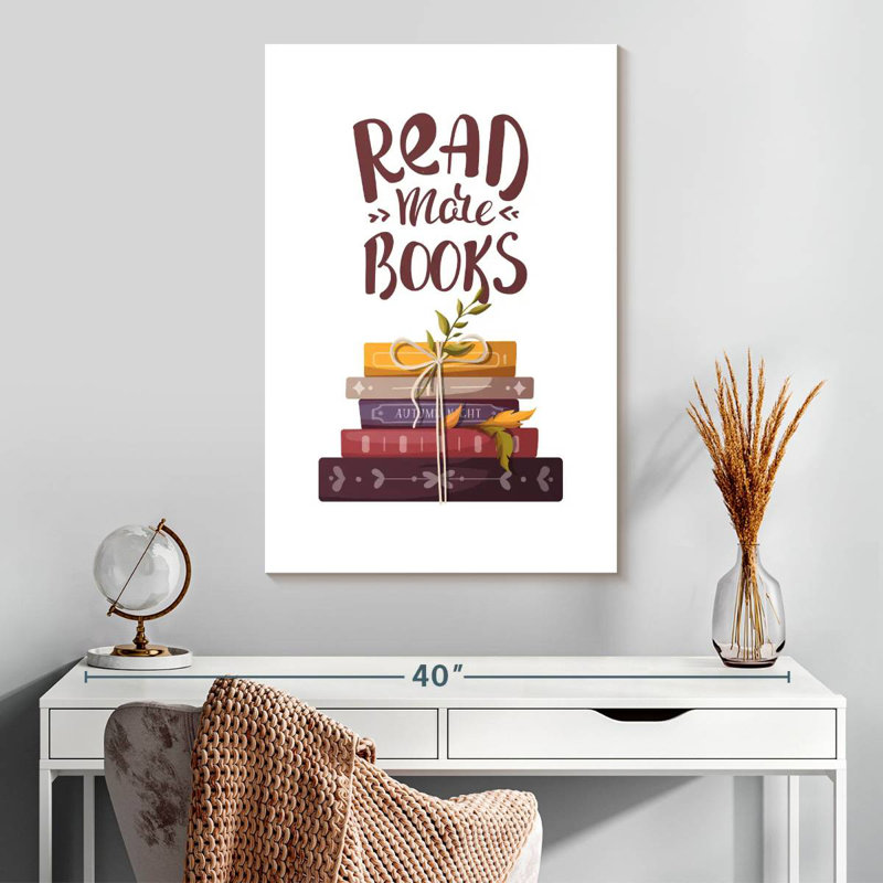 Senne Read More Books, 30" H x 20" W