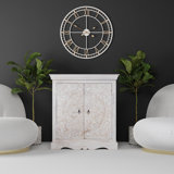 Soumare Solid Wood Accent Cabinet