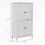 Grande armoire de salle de bain avec tablettes à 4 niveaux et tablettes réglables
