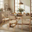 Chaises de salle à manger en bois empilables pour l'intérieur-1065315393