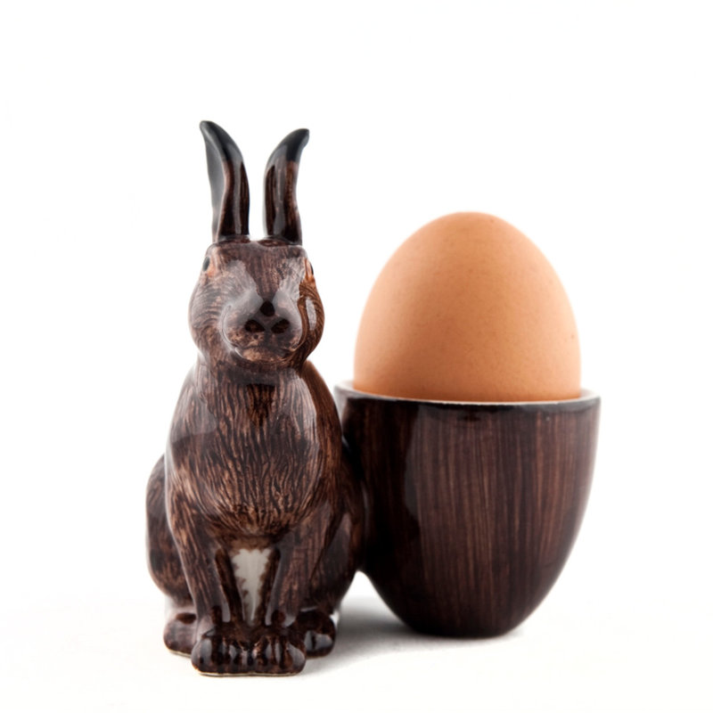 Egg Cup - With - Rabbit - Hare