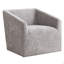 Fauteuil demi-tonneau pivotant à 360 ° Nice