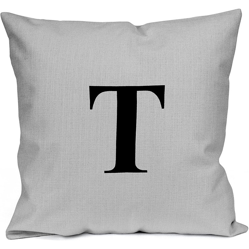 Blathnaid Black Square Cushion Cover