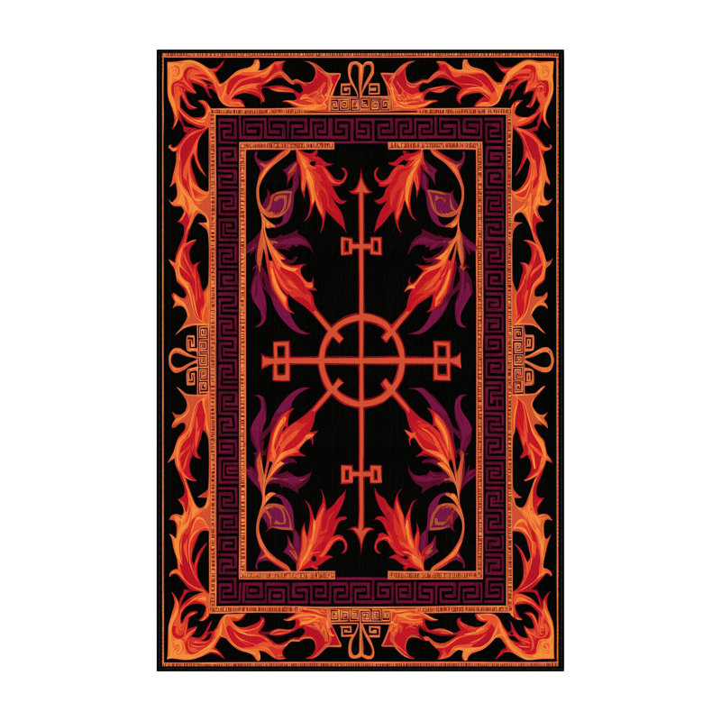 Tapis victorien Halo, Rectangulaire 8 pi x 12 pi